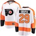 Men Philadelphia Flyers #29 Johnny Oduya Fanatics Branded White Away Breakaway NHL Jersey