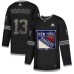 Men Adidas New York Rangers #13 Sergei Nemchinov Black Authentic Classic Stitched NHL Jersey