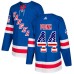 Men Adidas New York Rangers #44 Neal Pionk Royal Blue Home Authentic USA Flag Stitched NHL Jersey