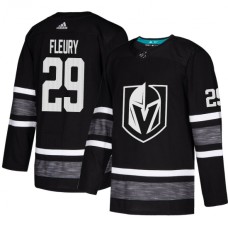 Men Adidas Vegas Golden Knights #29 Marc-Andre Fleury Black 2019 All-Star Game Parley Authentic Stitched NHL Jersey