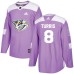 Men Adidas Nashville Predators #8 Kyle Turris Authentic Purple Fights Cancer Practice NHL Jersey