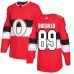 Men Adidas Ottawa Senators #89 Mikkel Boedker Authentic Red 2017 100 Classic NHL Jersey