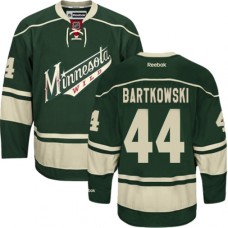 Men Reebok Minnesota Wild #44 Matt Bartkowski Premier Green Third NHL Jersey