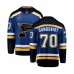 Men St. Louis Blues #70 Oskar Sundqvist Fanatics Branded Royal Blue Home Breakaway 2019 Stanley Cup Champions Hockey Jersey