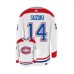 Men Montreal Canadiens #14 Nick Suzuki White Stitched Jersey