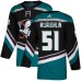 Men Adidas Anaheim Ducks #51 Blake McLaughlin Authentic Black Teal Third NHL Jersey