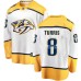 Men Nashville Predators #8 Kyle Turris Fanatics Branded White Away Breakaway NHL Jersey