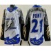 Men Tampa Bay Lightning #21 Brayden Point White 2022 Reverse Retro Authentic Stitched Jersey