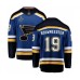 Men St. Louis Blues #19 Jay Bouwmeester Fanatics Branded Royal Blue Home Breakaway 2019 Stanley Cup Champions Hockey Jersey