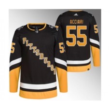 Men Pittsburgh Penguins #55 Noel Acciari Black 2021-22 Alternate Primegreen Stitched Jersey