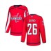 Men Washington Capitals #26 Nic Dowd Adidas Authentic Home Stitched Jersey - Red