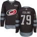 Men Adidas Carolina Hurricanes #79 Michael Ferland Black 1917-2017 100th Anniversary Stitched NHL Jersey