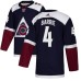 Men Adidas Colorado Avalanche #4 Tyson Barrie Authentic Navy Blue Alternate NHL Jersey