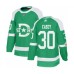 Men Dallas Stars #30 Jon Casey Authentic Green 2020 Winter Classic Hockey Stitched Jersey