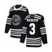 Men Chicago Blackhawks #3 Keith Magnuson Authentic Black Alternate Hockey Stitched Jersey