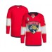 Men Florida Panthers Blank Red 2023 Stanley Cup Final Stitched Jersey