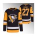 Men Pittsburgh Penguins #27 Ryan Graves Black Stitched Jersey