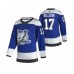 Men Tampa Bay Lightning #17 Alex Killorn Blue 2020-21 Reverse Retro Alternate Hockey Stitched Jersey