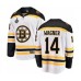 Men Boston Bruins #14 Chris Wagner Authentic White Away Fanatics Branded Breakaway 2019 Stanley Cup Final Bound Hockey Jersey