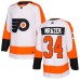 Men Adidas Philadelphia Flyers #34 Petr Mrazek Authentic White Away NHL Jersey