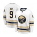 Men Buffalo Sabres #9 Derek Roy Fanatics Branded White 50th Season Breakaway Hockey Stitched Jersey