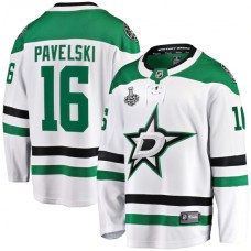 Men Dallas Stars #16 Joe Pavelski Fanatics Branded White 2020 Stanley Cup Final Bound Away Player Breakaway Stitched Jersey