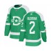 Men Dallas Stars #2 Jamie Oleksiak Authentic Green 2020 Winter Classic Hockey Stitched Jersey