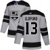 Men Adidas Los Angeles Kings #13 Kyle Clifford Premier Gray Alternate NHL Jersey