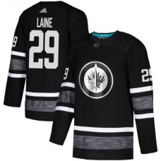 Men Adidas Winnipeg Jets #29 Patrik Laine Black 2019 All-Star Game Parley Authentic Stitched NHL Jersey