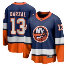 Men New York Islanders #13 Mathew Barzal Fanatics Branded Orange 2020-21 Special Edition Breakaway Player Stitched Jersey