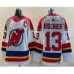 Men New Jersey Devils #13 Nico Hischier White 2022 Reverse Retro Stitched Jersey