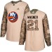 Men Adidas New York Islanders #21 Chris Wagner Authentic Camo Veterans Day Practice NHL Jersey