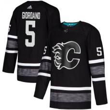 Men Adidas Calgary Flames #5 Mark Giordano Black 2019 All-Star Game Parley Authentic Stitched NHL Jersey