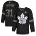 Men Adidas Toronto Maple Leafs #31 Frederik Andersen Black Authentic Classic Stitched NHL Jersey