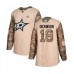 Men Dallas Stars #18 Jason Dickinson Authentic Camo Veterans Day Practice Hockey Stitched Jersey