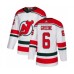 Men Adidas New Jersey Devils #6 Andy Greene Premier White Alternate NHL Jersey