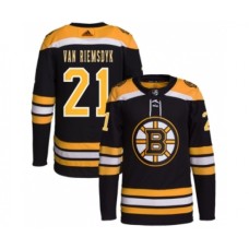 Men Boston Bruins #21 James van Riemsdyk Black Stitched Jersey