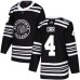 Men Adidas Chicago Blackhawks #4 Bobby Orr Authentic Black 2019 Winter Classic NHL Jersey