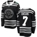 Men Chicago Blackhawks #7 Chris Chelios Black 2019 Winter Classic Fanatics Branded Breakaway NHL Jersey