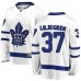 Men Toronto Maple Leafs #37 Timothy Liljegren Authentic White Away Fanatics Branded Breakaway NHL Jersey