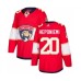 Men Florida Panthers #20 Aleksi Heponiemi Authentic Red Home Hockey Stitched Jersey