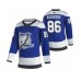 Men Tampa Bay Lightning #86 Nikita Kucherov Blue 2020-21 Reverse Retro Alternate Hockey Stitched Jersey