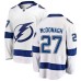 Men Tampa Bay Lightning #27 Ryan McDonagh Fanatics Branded White Away Breakaway NHL Jersey