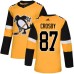 Men Adidas Pittsburgh Penguins #87 Sidney Crosby Premier Gold Alternate NHL Jersey