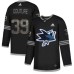 Men Adidas San Jose Sharks #39 Logan Couture Black Authentic Classic Stitched NHL Jersey