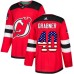 Men Adidas New Jersey Devils #40 Michael Grabner Authentic Red USA Flag Fashion NHL Jersey