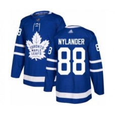 Men Toronto Maple Leafs #88 William Nylander Authentic Royal Blue Home Hockey Stitched Jersey