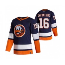 Men New York Islanders #16 Andrew Ladd Navy Blue 2020-21 Reverse Retro Alternate Hockey Stitched Jersey