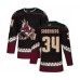 Men Arizona Coyotes #34 Carl Soderberg Authentic Black Alternate Hockey Stitched Jersey