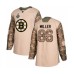 Men Boston Bruins #86 Kevan Miller Authentic Camo Veterans Day Practice 2019 Stanley Cup Final Bound Hockey Jersey